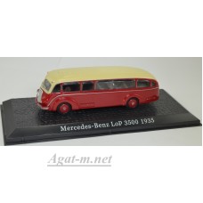 Масштабная модель Автобус MERCEDES-BENZ LoP 3500 1935 Red/Yellow